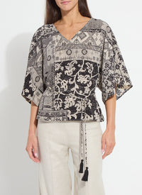 Ipanema Printed Dolman Top