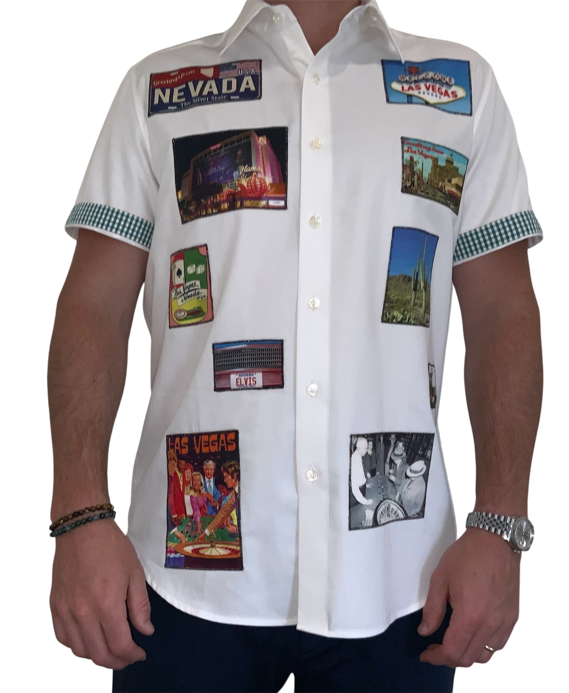 Vegas Patch Sport Shirt