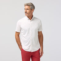 Halyard SS Dress Shirt - Red Hot Dash