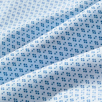 Leeward SS Dress Shirt - Blue Multi Diamond
