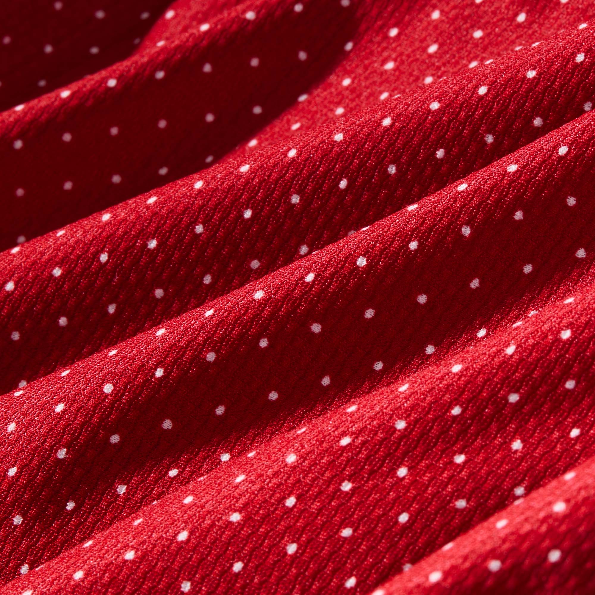 Halyard SS Dress Shirt - Red Hot Dot