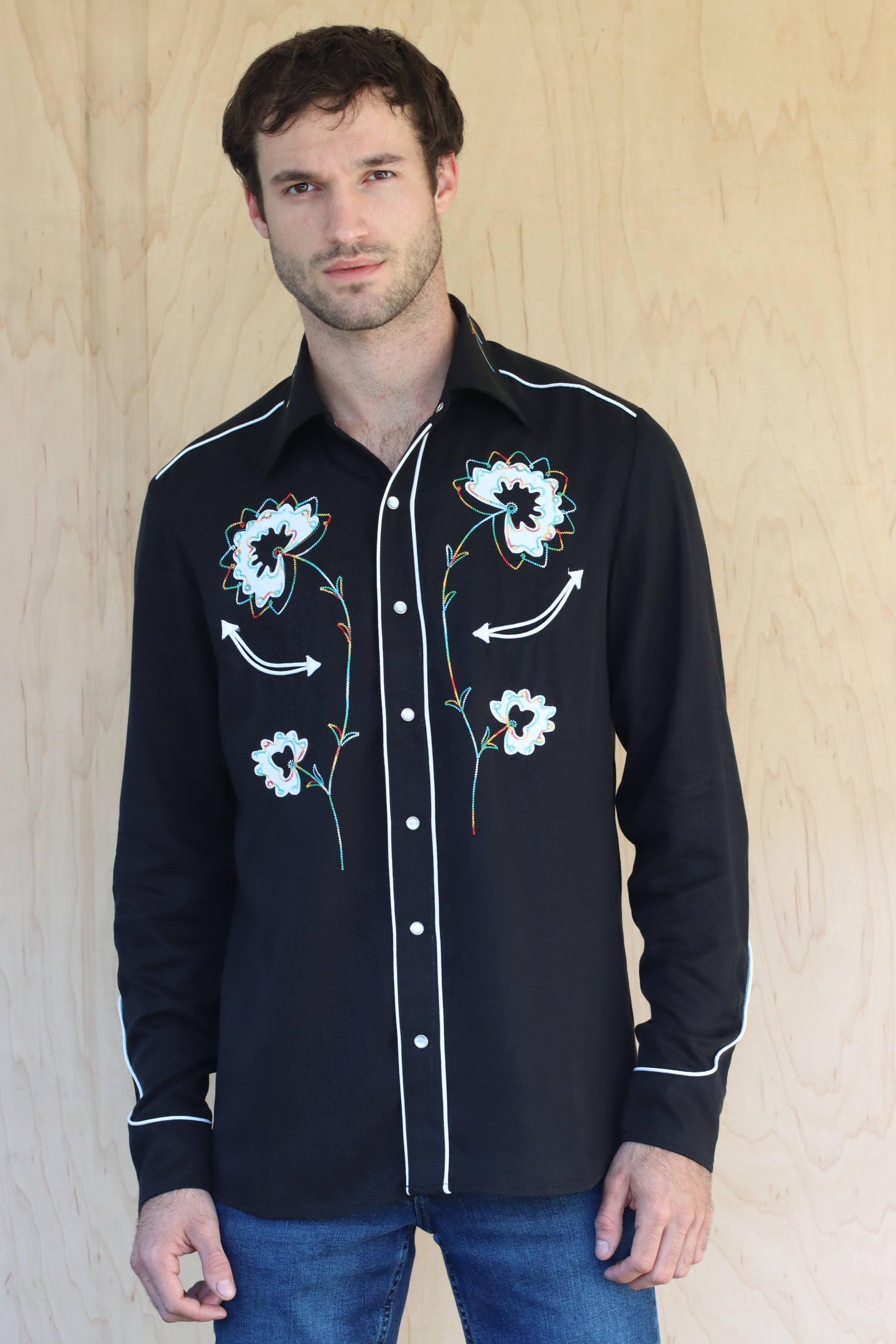Texas Western Embroidered Shirt