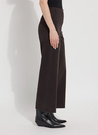 Erin Hi Waist Wide Leg - Double Espresso