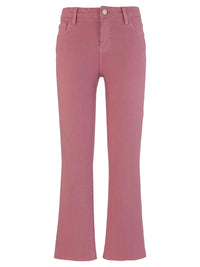 Kelsey High Rise Flare Denim - Rose Garden