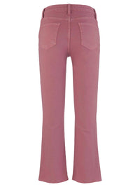 Kelsey High Rise Flare Denim - Rose Garden