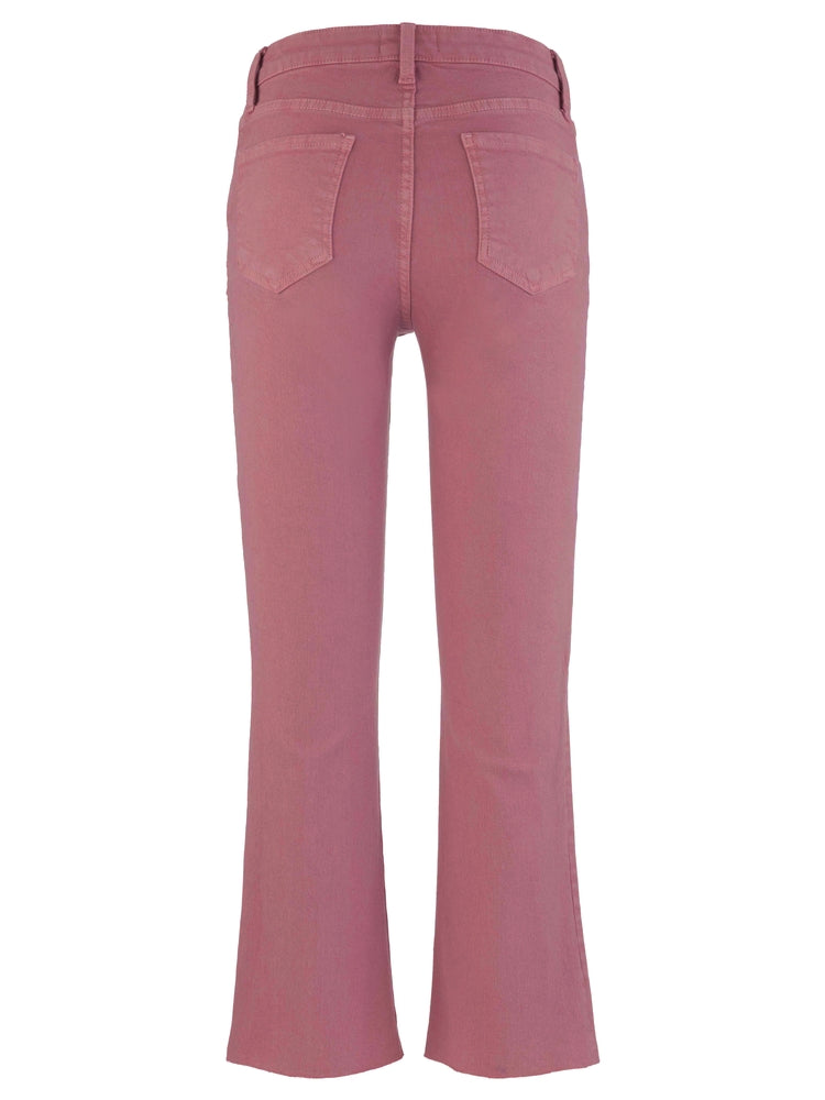 Kelsey High Rise Flare Denim - Rose Garden