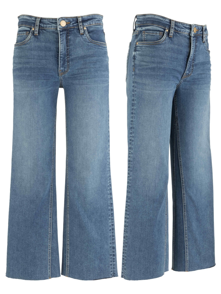 Kelsey High Rise Flare Denim - Leader
