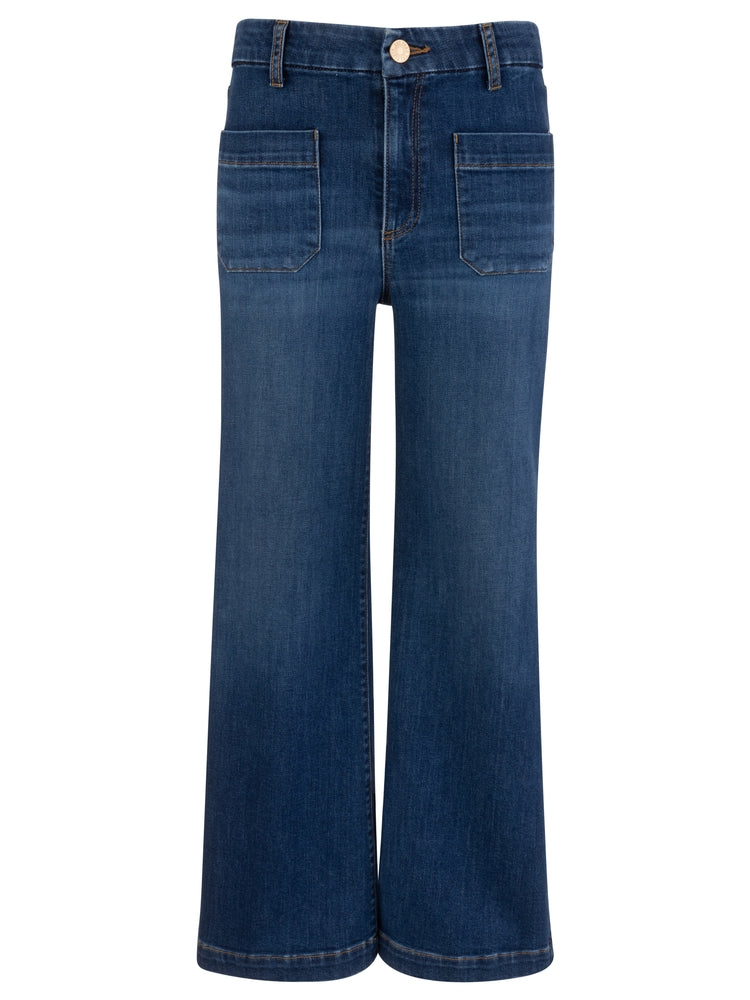 Meg High Rise w/ Patch Pockets