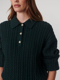 Dottie Polo Knit Sweater