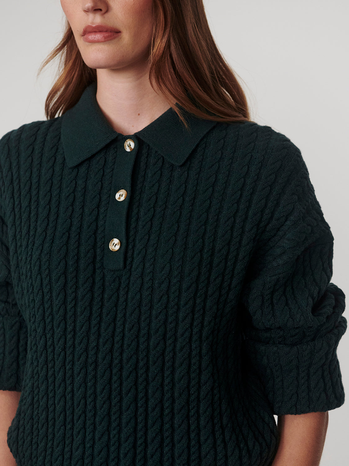 Dottie Polo Knit Sweater