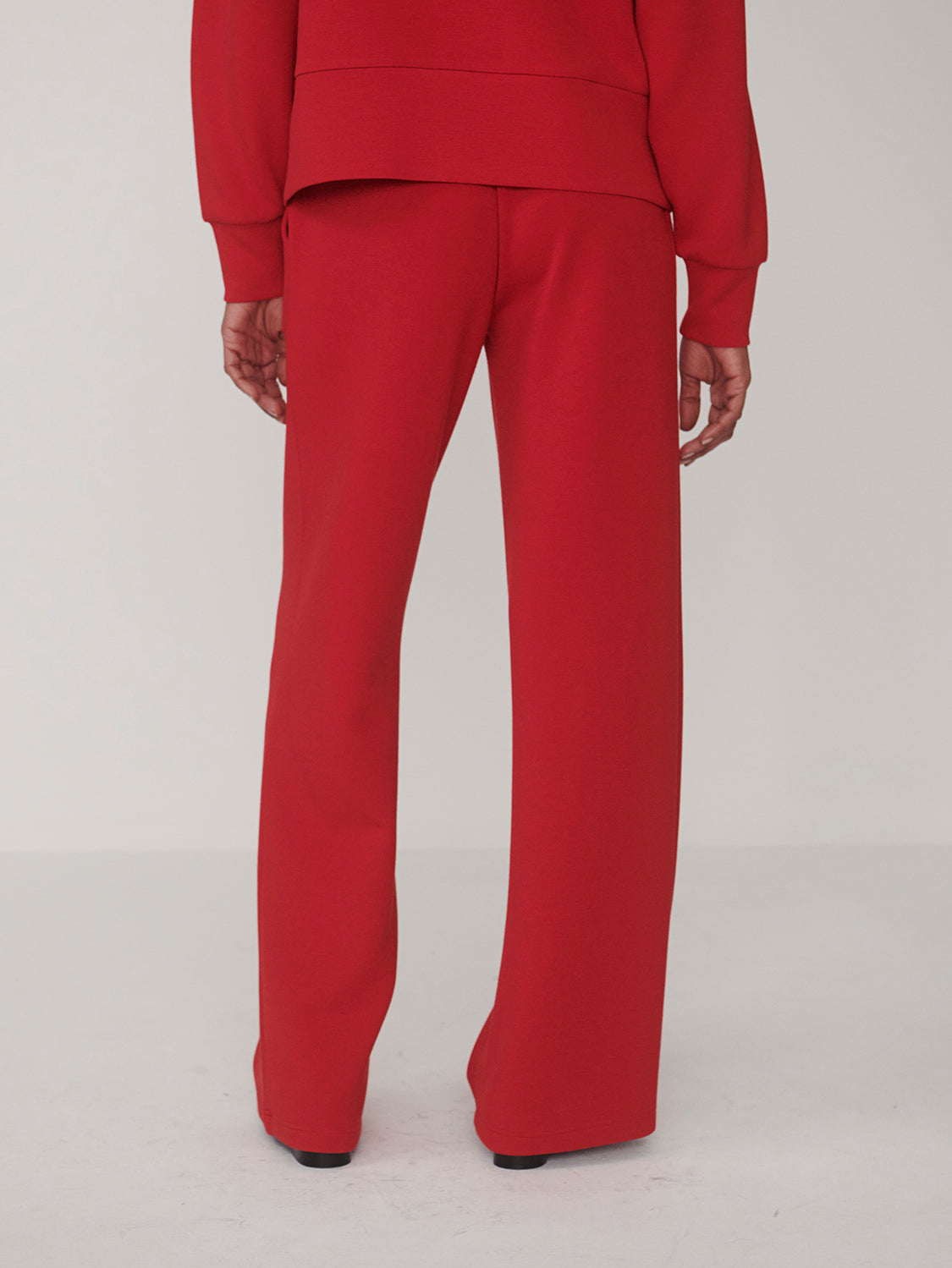 Wide Leg Pant 30 - Red Marl