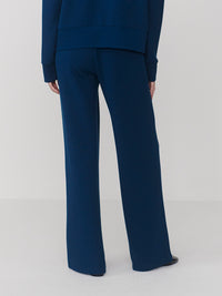 Wide Leg Pant 30 - Sea Blue