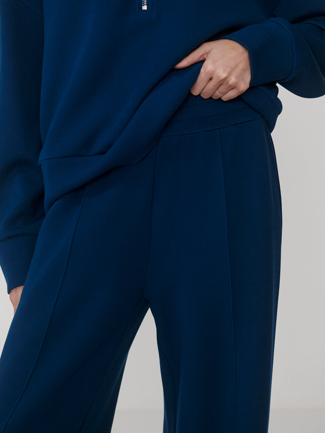 Wide Leg Pant 30 - Sea Blue