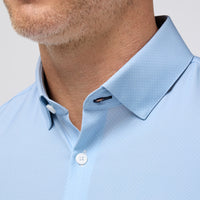 Leeward Dress shirt - Cloud Blue Micro Dot