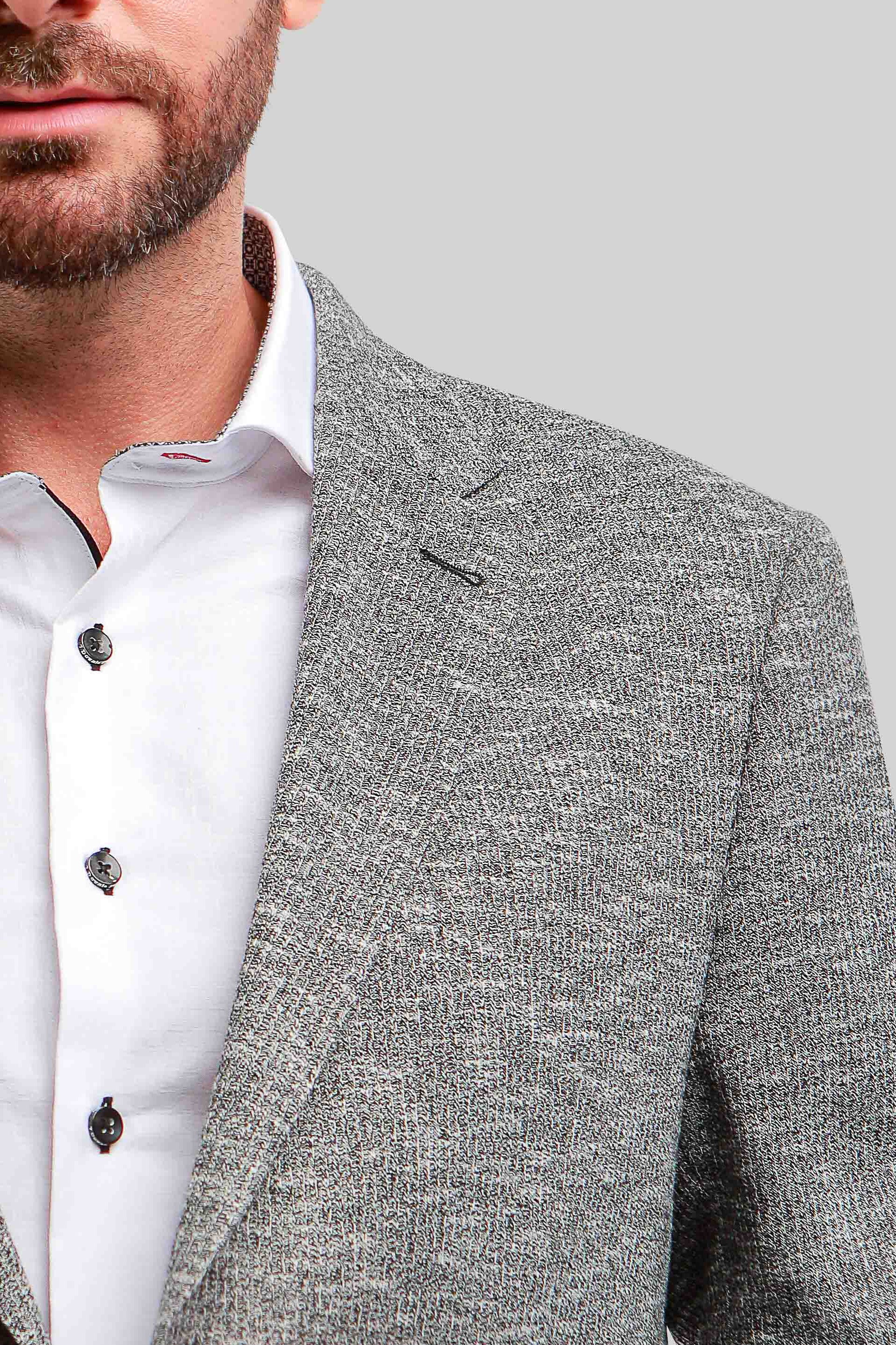 Arlington Mid Grey Rib Sport Coat