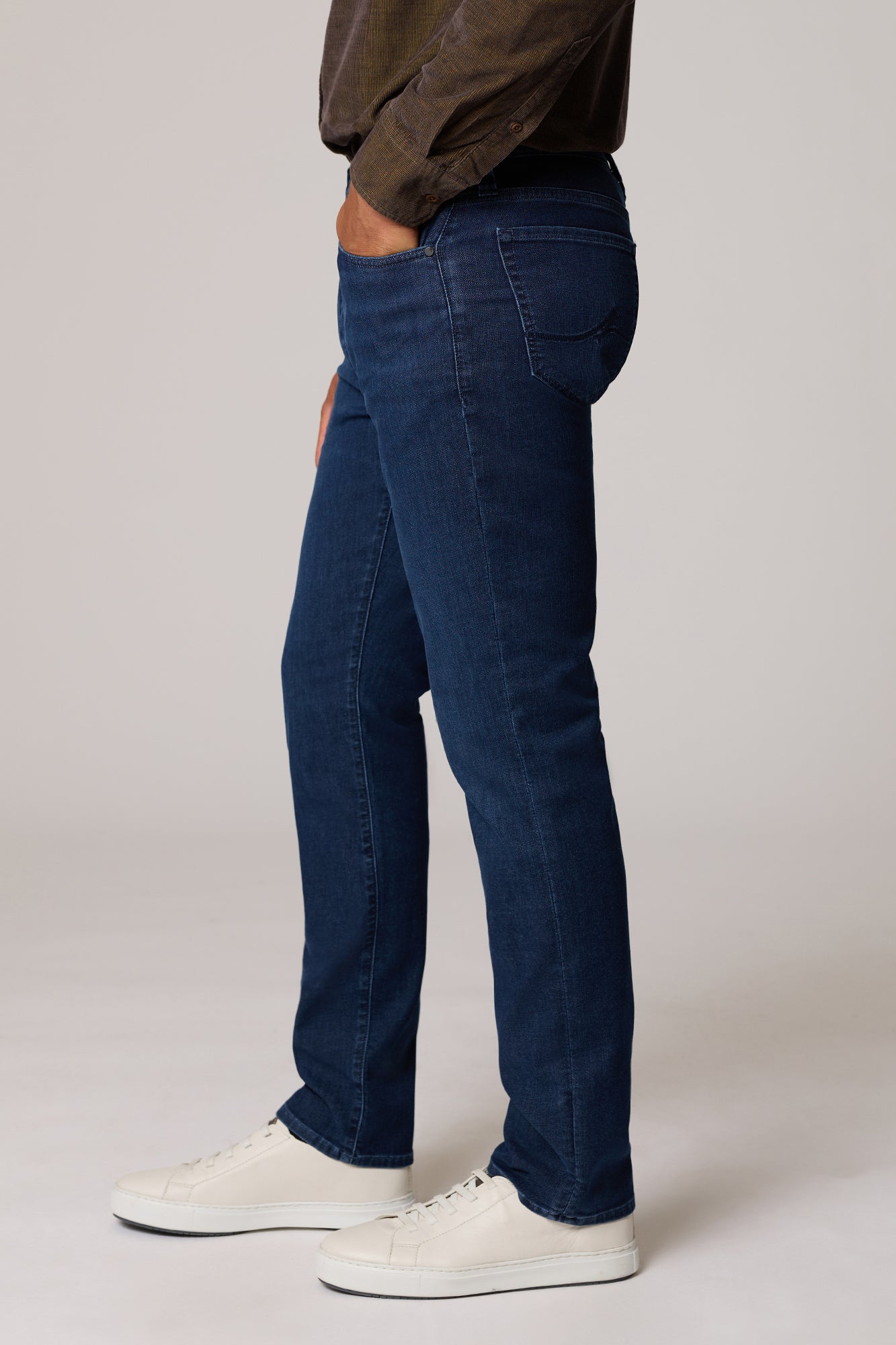 Straight Leg Jeans  - Dark Sporty Aerodenim