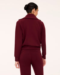 SPANX AirEssentials® Half Zip - Vino