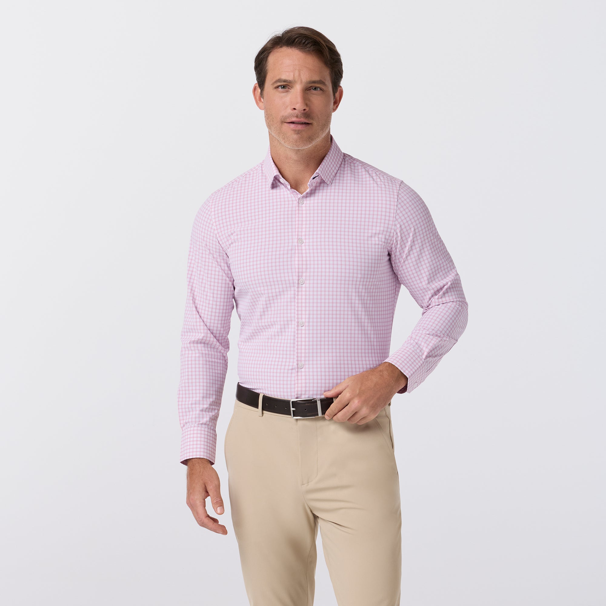 Leeward Dress shirt - Thistle Morgan Plaid