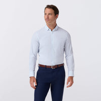 Leeward Dress shirt - Cloud Blue Crest Dot