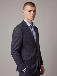 Hillsboro Navy Windowpane Sport Coat