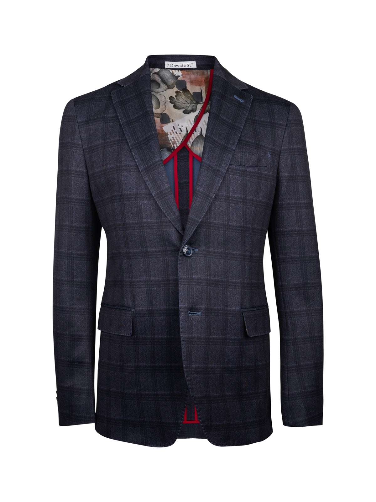 Hillsboro Navy Windowpane Sport Coat