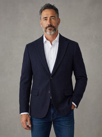 Kingston Blue Microcheck Sport Coat