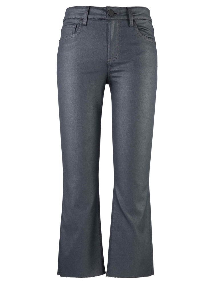 Kelsey High Rise Flare Denim - Silver Bell