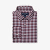 Leeward Dress Shirt - Wine Todos Plaid