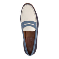 Baldwin Suede Penny Loafer -Navy English