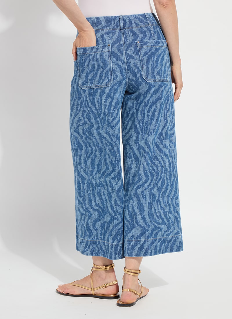 Leo Palazzo Denim Pants