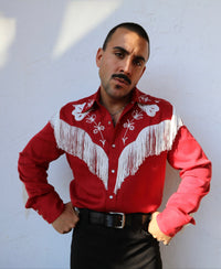 Taos Western Fringe Shirt