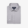 Leeward No Tuck Dress Shirt - Silver Dotted Diamond