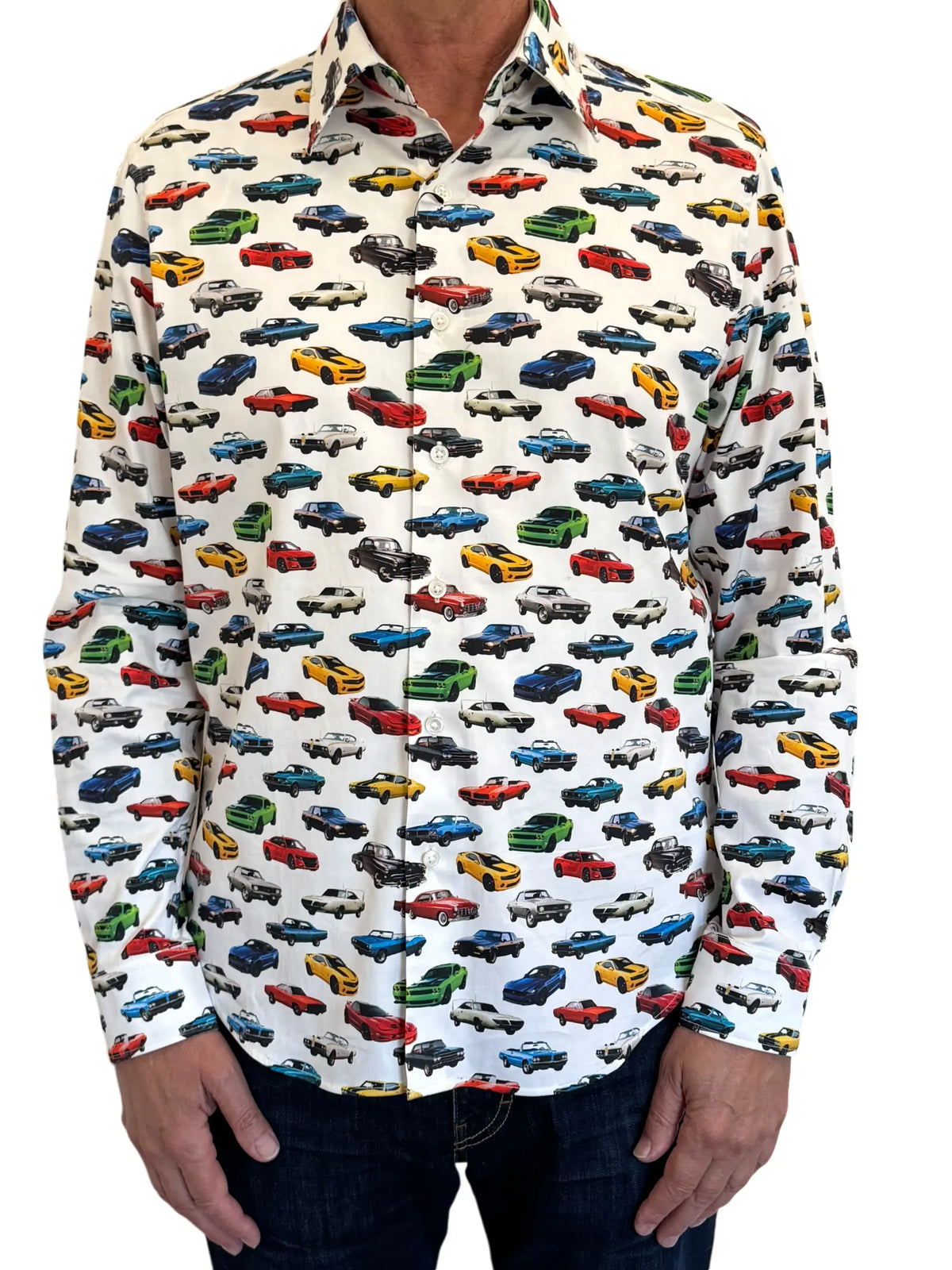 American Muscle Cars Sport Shirt Robert Stock