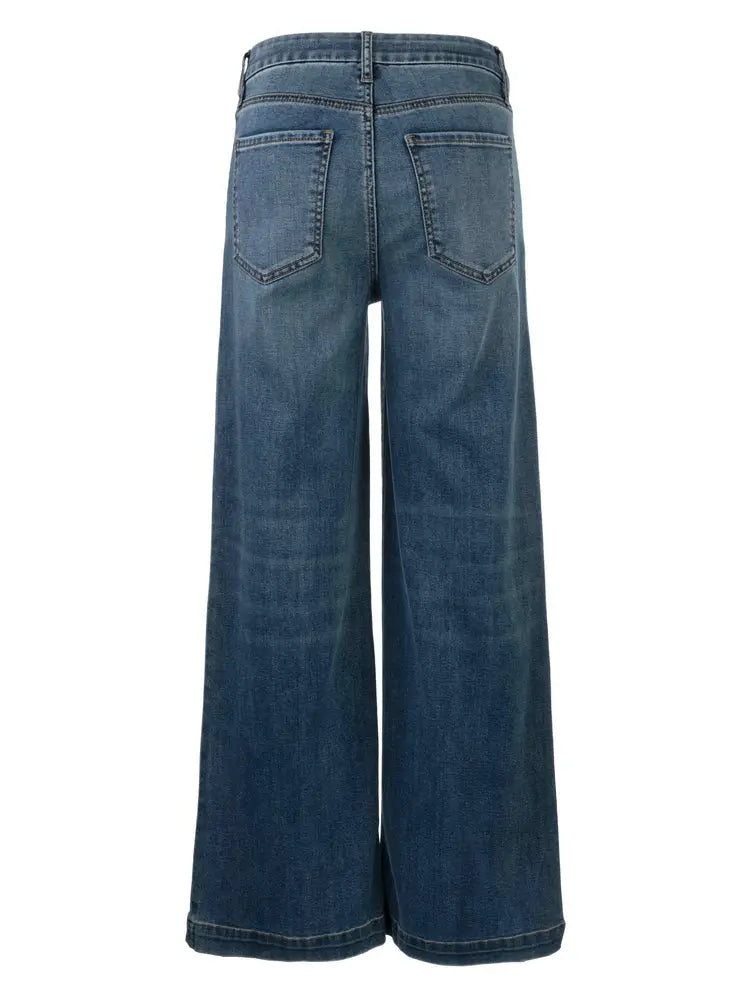 Meg High Rise Wide Leg w/ Patch Pockets - Loyalty KUT