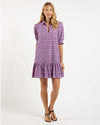 Tierney Mini Dress - Melody Ditsy Amethyst Jude Connally
