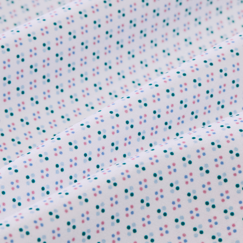Leeward Dress Shirt - White Multi Mark