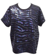 Sequin Tiger Stripe Tee