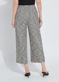 Charlotte Ankle Tweed Palazzo Pants Lysse