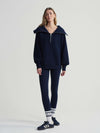 Vine Half-Zip Pullover - Dark Sapphire