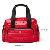 Voyager Travel Bag - Lipstick Patent