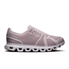 Side view of Women’s Cloud 6 running sneaker in Mauve and Orchid colorway by On