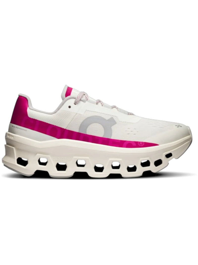 Women's Cloudmonster | Ivory & Grenadine ON Running