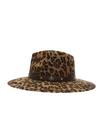 Leopard Panama Hat C.C Beanie
