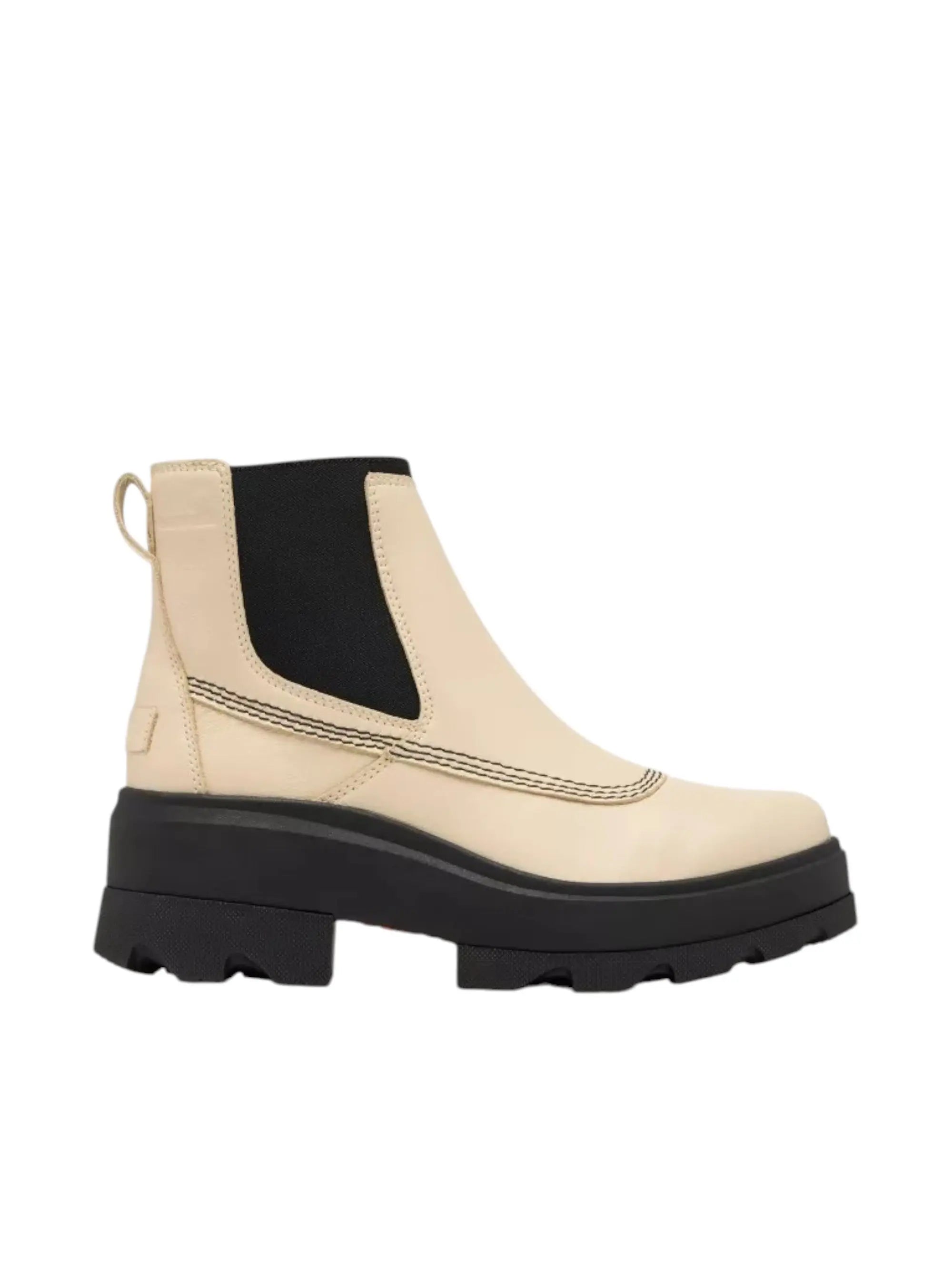 SOREL JOAN FRWD™ Chelsea Boot – Bleached Ceramic/Black