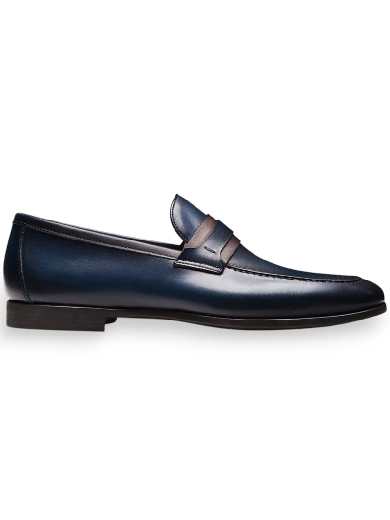 Daniel Loafer - Navy/Midbrown Magnanni
