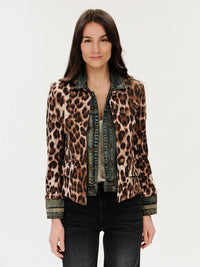 Vintage Leopard Blazer