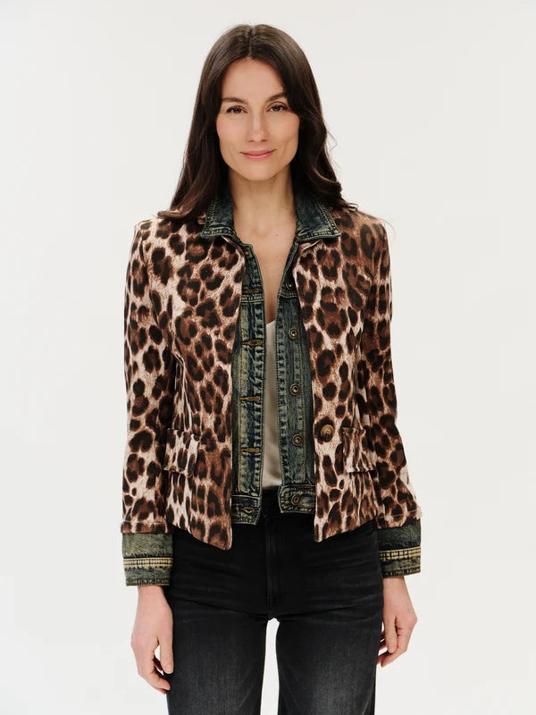 Vintage Leopard Blazer
