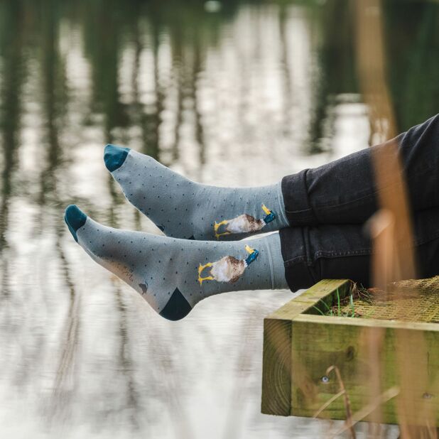 Men's 'Guard Duck' Bamboo Socks