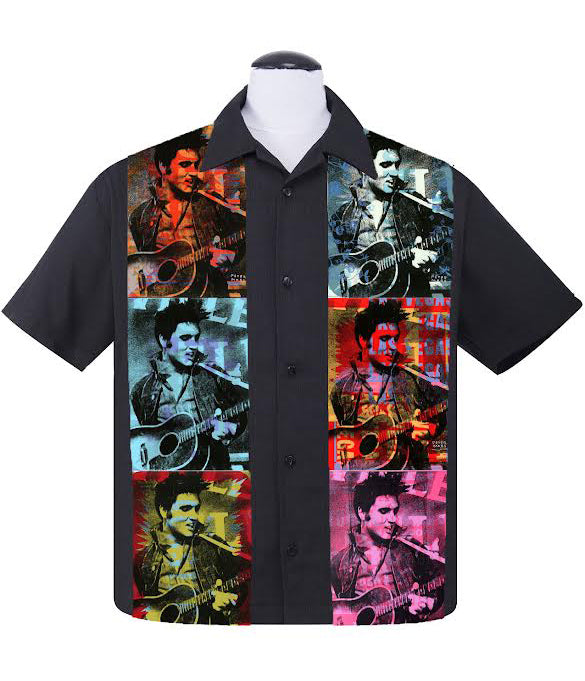 Peter Mars x Elvis Color Block Shirt
