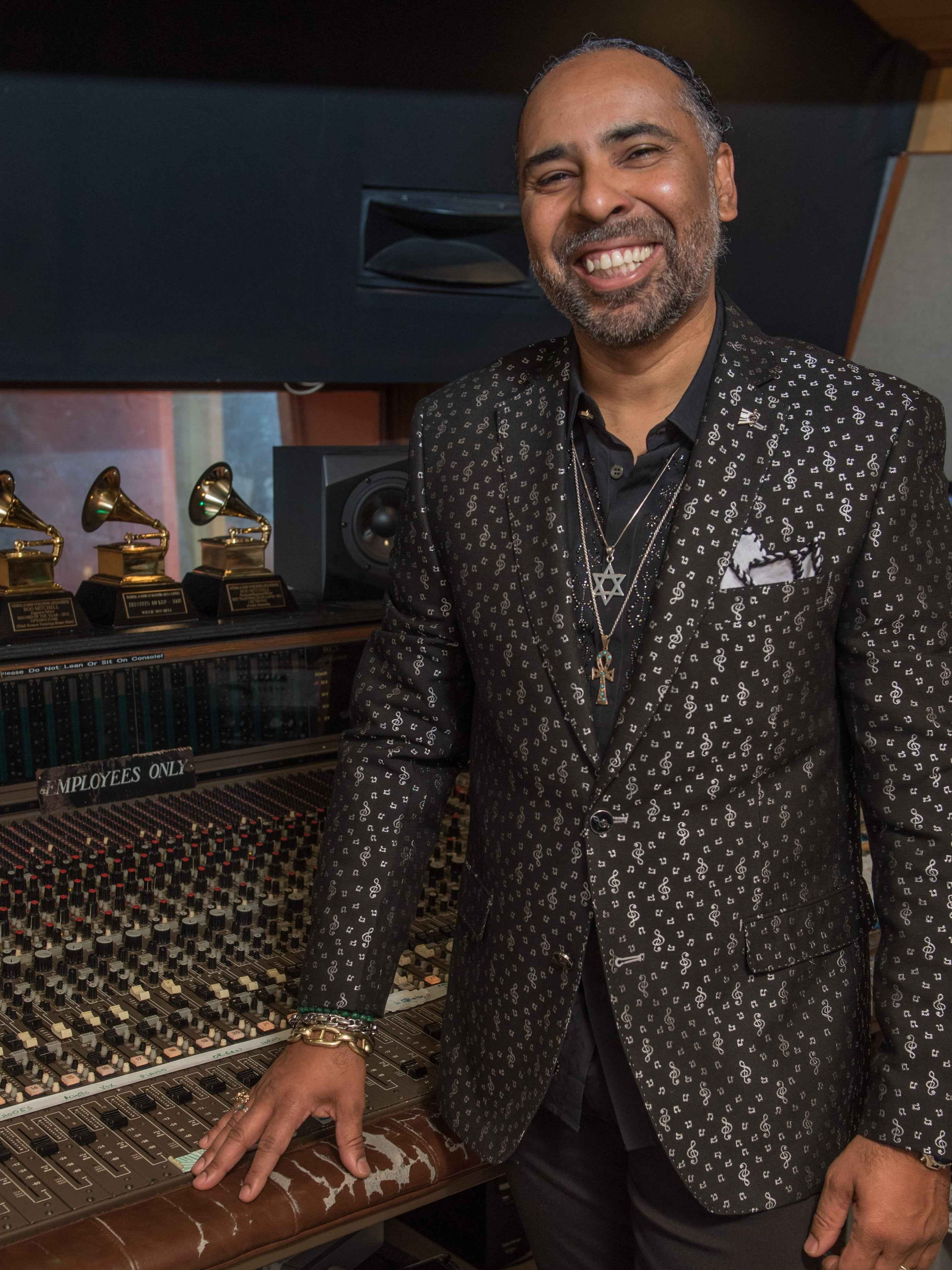 Royal Studio Music Note Sport Coat- Black – Lansky Bros.